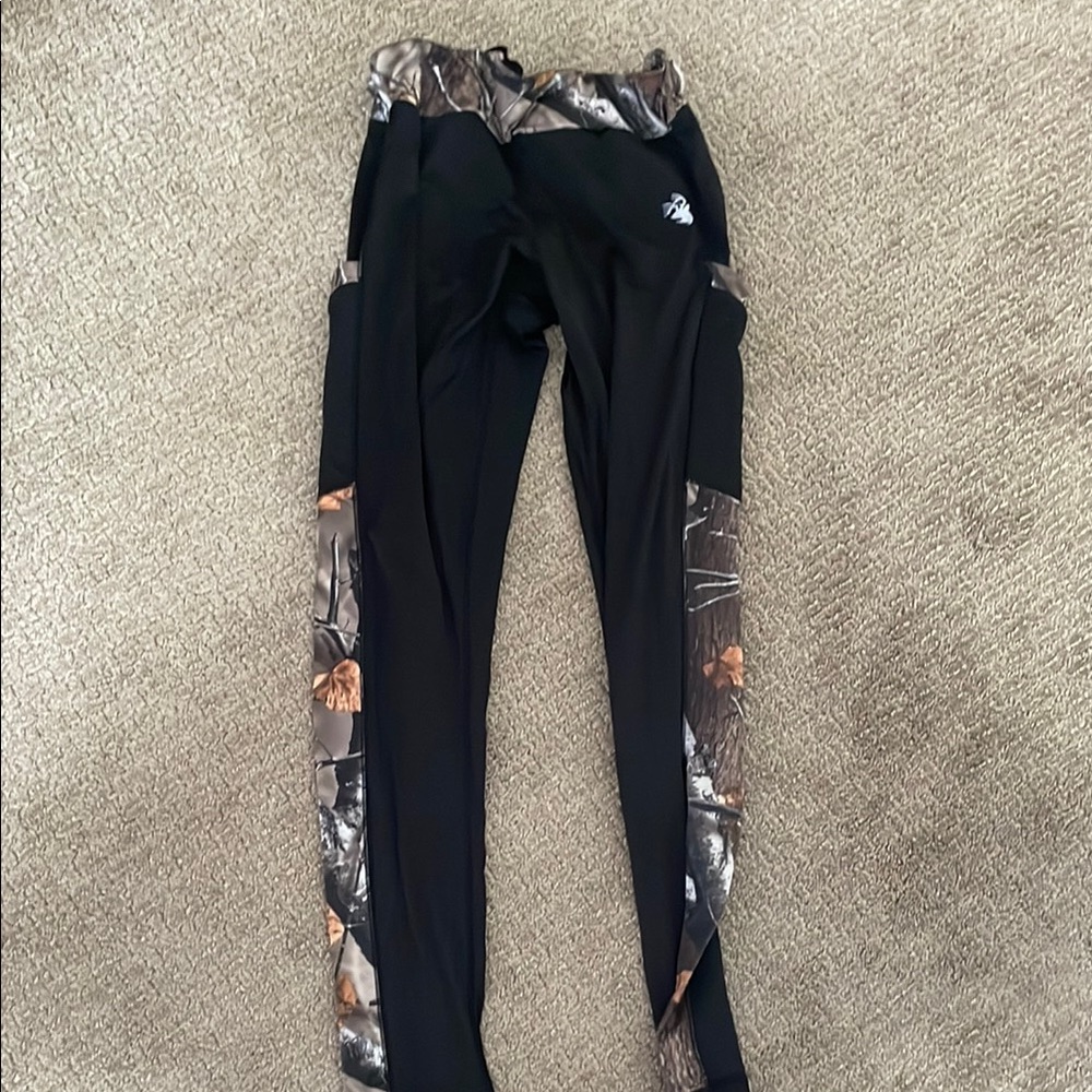 Black and Camouflage Bottoms